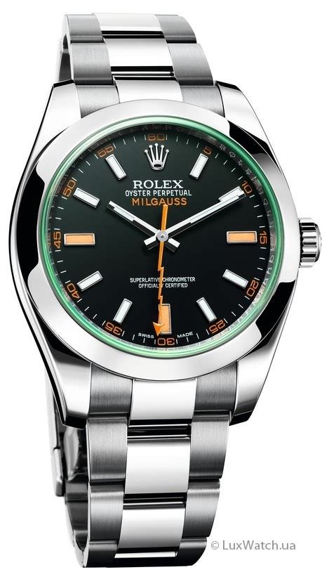 rolex milgauss cinturino arancione|rolex milgauss 40mm.